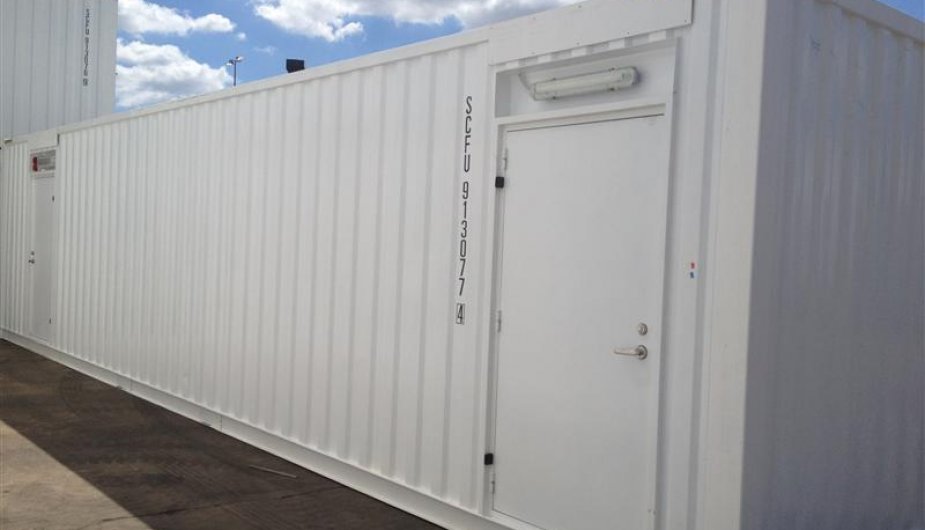 PA Door Installation - Shipping Containers: Personnel Access Doors